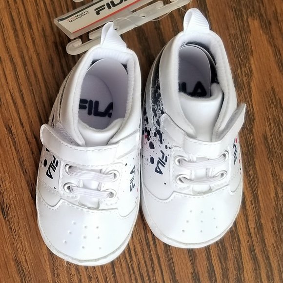 FILA Baby Shoes White 9-12M NWT - Picture 7 of 7
